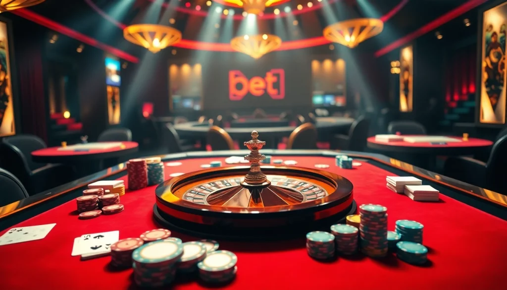 Experience the thrill of placing a sh bet at a luxurious online casino table with vibrant poker chips and cards.