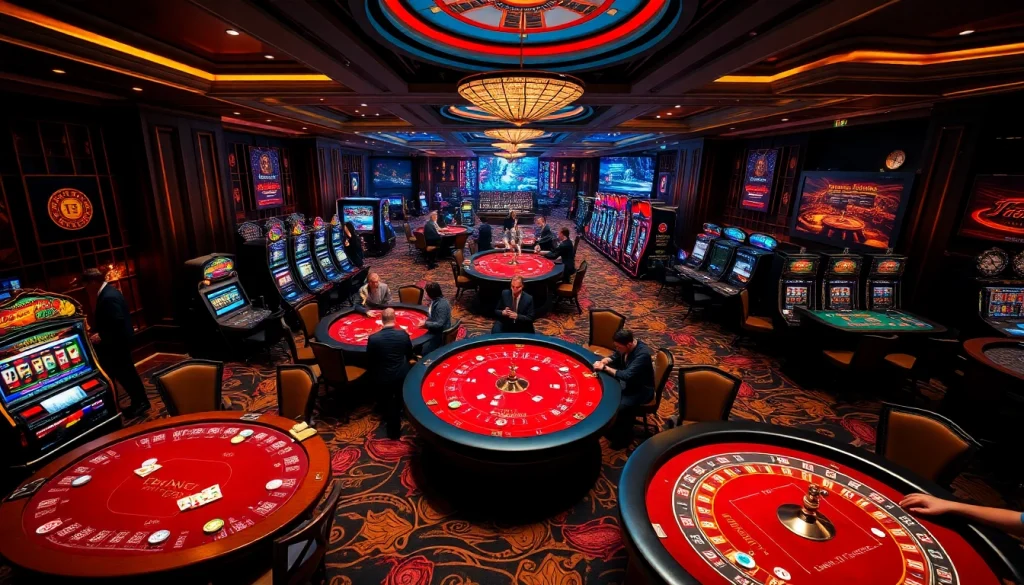 Experience winning at 8K8 Rest Casino with exciting games, vibrant colors, and enticing settings.