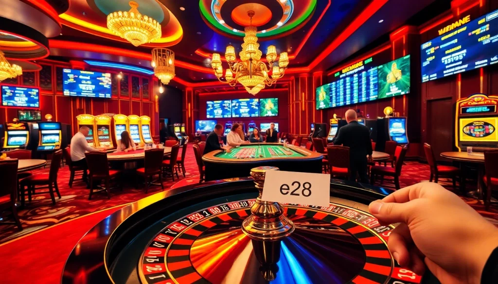 Experience an exhilarating game of roulette at the casino, where e28 bets shape the excitement of the night.
