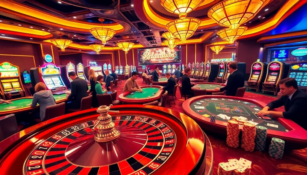 Experience an exhilarating gambling atmosphere where 호치민 마사지 blends with high-stakes casino activities and vibrant gaming tables.